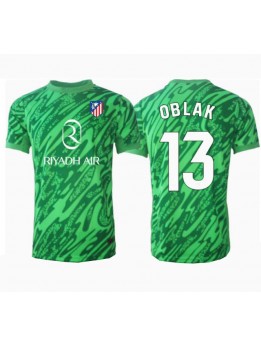 Atletico Madrid Jan Oblak #13 Målvakt Replika Borta Kläder 2024-25 Kortärmad